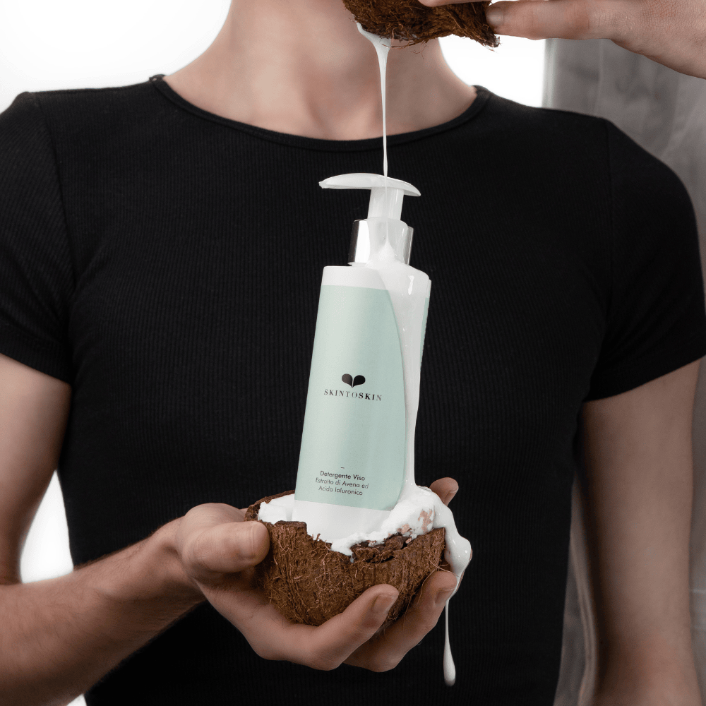 Detergente Viso Estratto di Avena e Acido Ialuronico